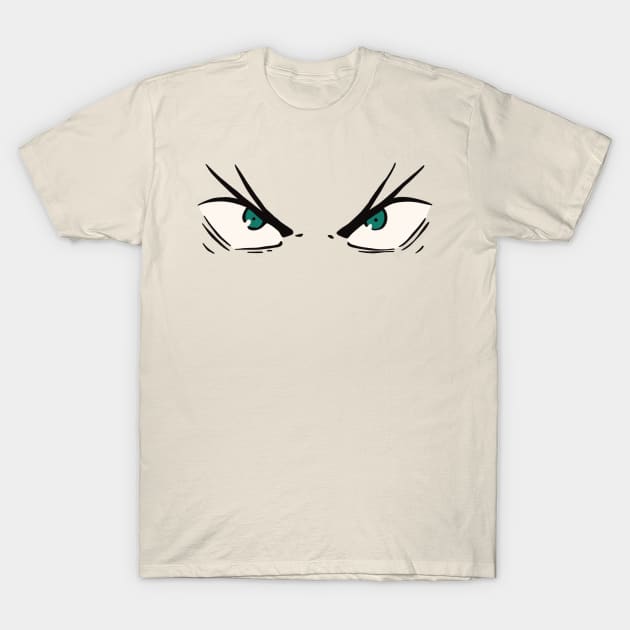 Kafka Hibino Eyes from Kaiju No 8 or Kaijuu 8 gou Anime Manga Characters KN8-1 T-Shirt by Animangapoi